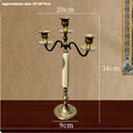 Brass Candlestick Retro Nostalgic Home Furnishings
