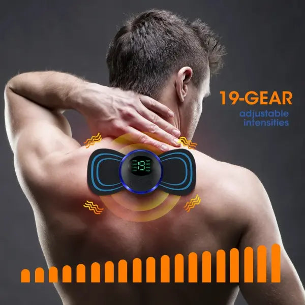 Electric Neck Massager EMS Low Frequency Device for Cervical Pain Relief