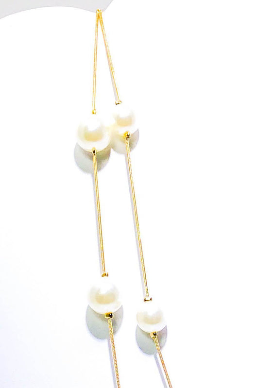 Necklace - Faith & Pearls