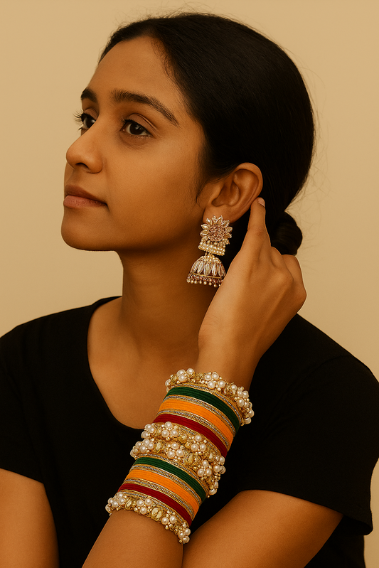 Grace in Simplicity: Contemporary Ethnic Jewelry and Poised Elegance