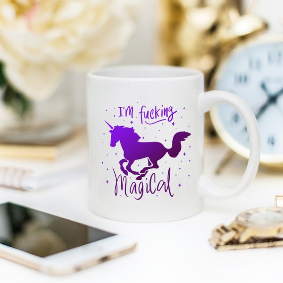 I'm F*cking Magical Unicorn Mug, Unicorn Mug