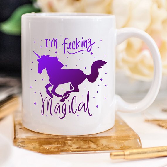 I'm F*cking Magical Unicorn Mug, Unicorn Mug