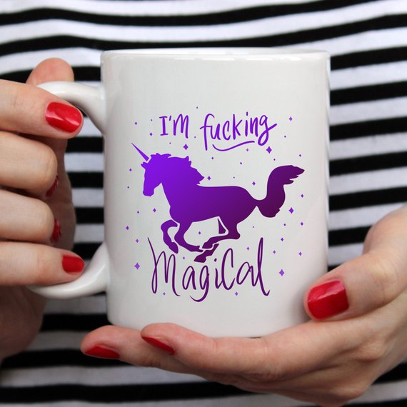 I'm F*cking Magical Unicorn Mug, Unicorn Mug