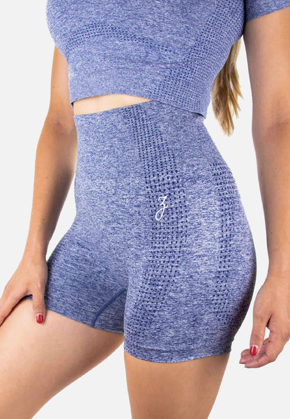 Shorts Dynamic - blue - Damen body-hugging shorts for comfort and flexibility in sports and leisure activities.